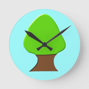 Tree Wall Clock