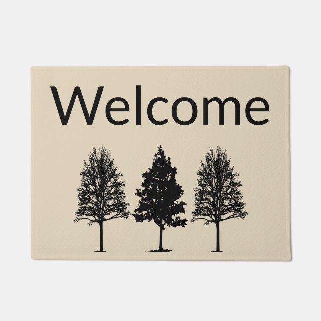 Tree Welcome Mat (Front)