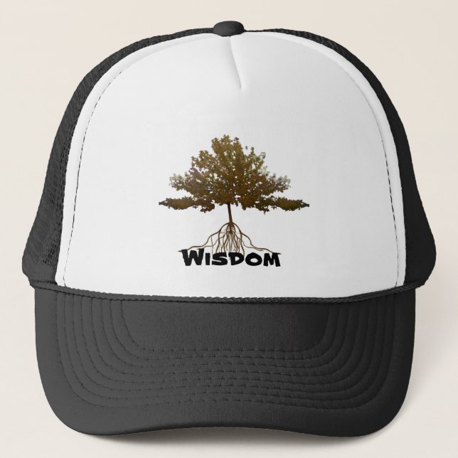 Tree - Wisdom Trucker Hat (Front)