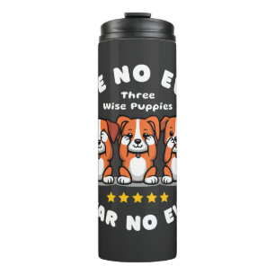 Tree Wise Puppies Thermal Tumbler