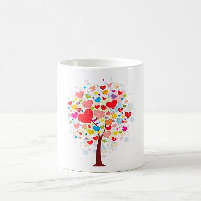 Tree With Heart Shaped Leaves Mug (Creator Uploaded)