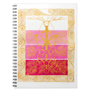 Tree with Roots in Heaven Notebook