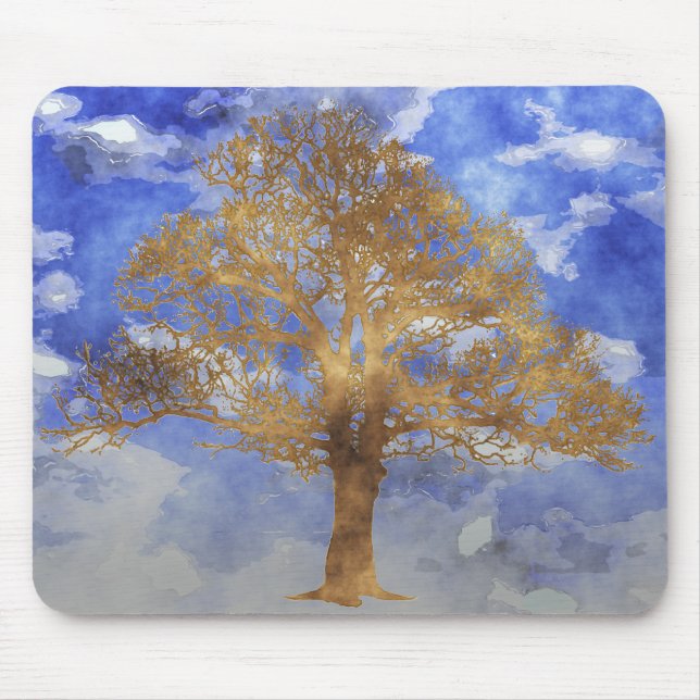 TREE WITH SKY MOUSE MAT (Front)