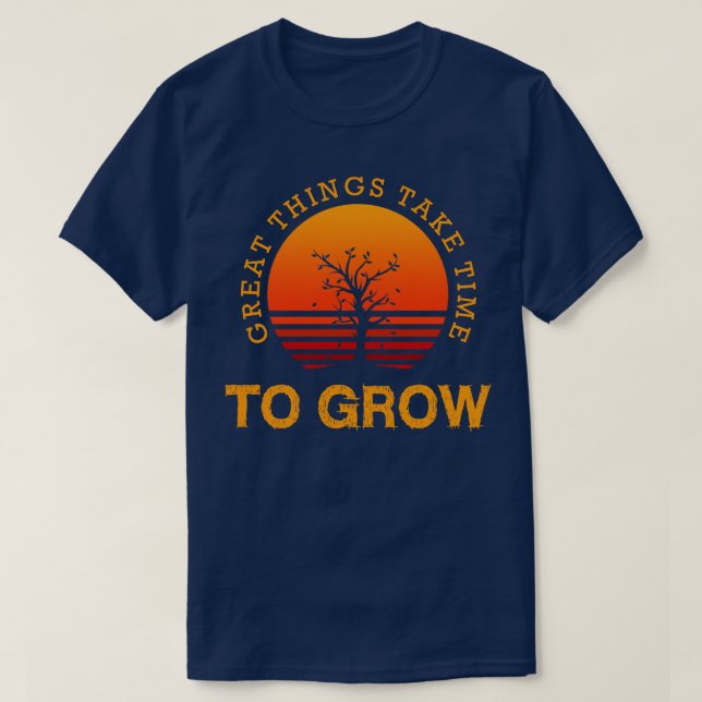 Tree with small Leaves T-Shirt (Design Front)