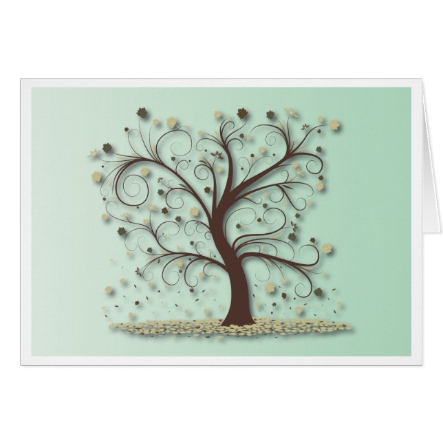 Tree with Swirling Branches (Front Horizontal)