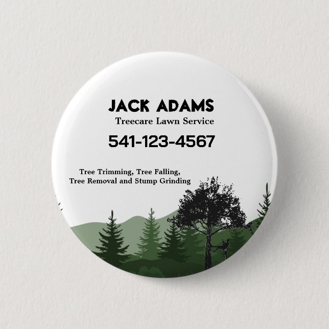 Treecare Lawn Service Button (Front)