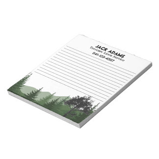 Treecare Lawn Service Note Pad