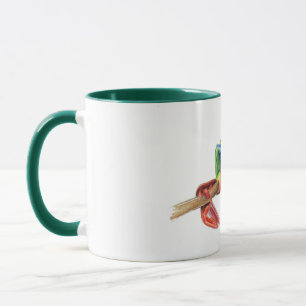 Treefrog tree frog cute animal illustration drawin mug