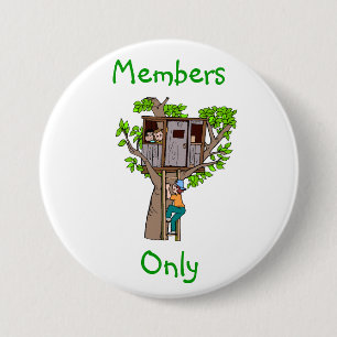 Treehouse 7.5 Cm Round Badge