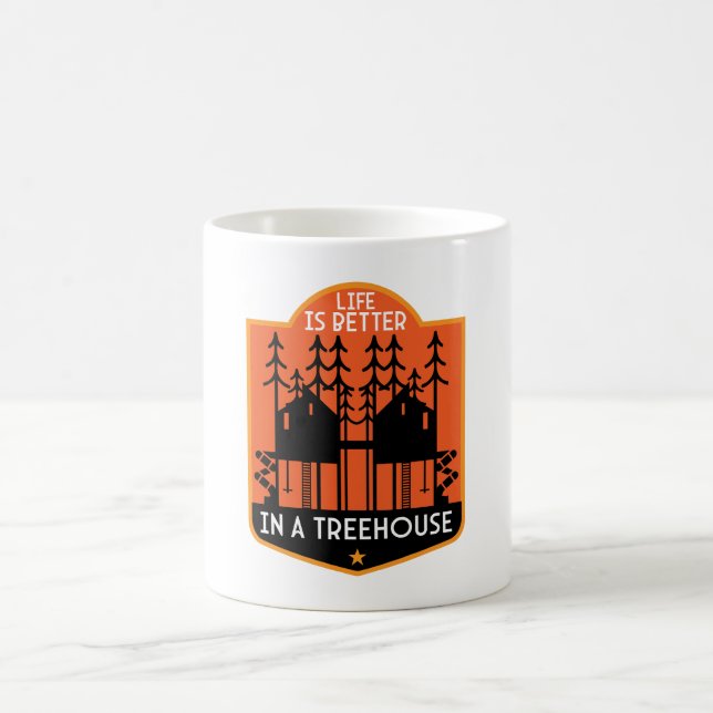 Treehouse Apparel And Decor Coffee Mug (Center)