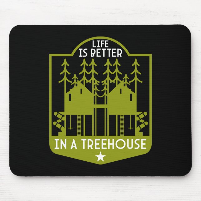Treehouse Apparel And Decor Mouse Mat (Front)
