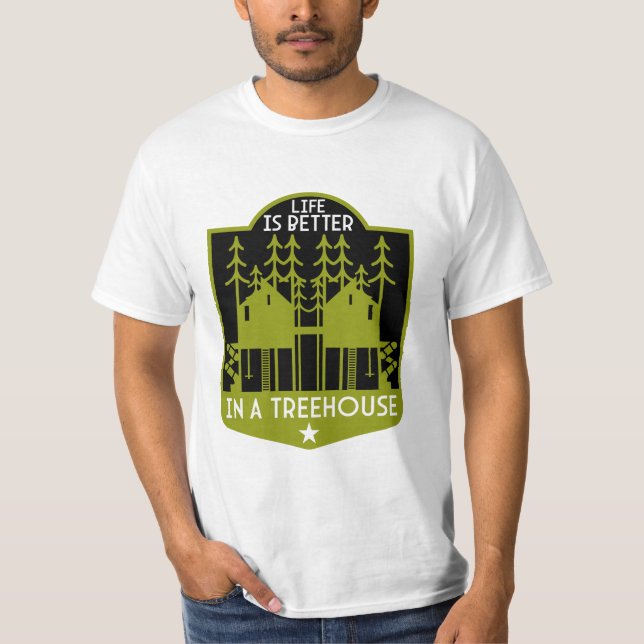 Treehouse Apparel And Decor T-Shirt (Front)