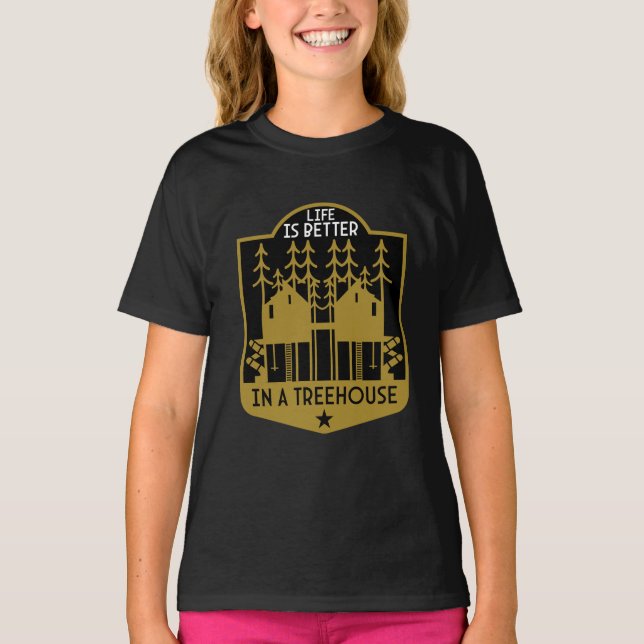 Treehouse Apparel And Decor T-Shirt (Front)