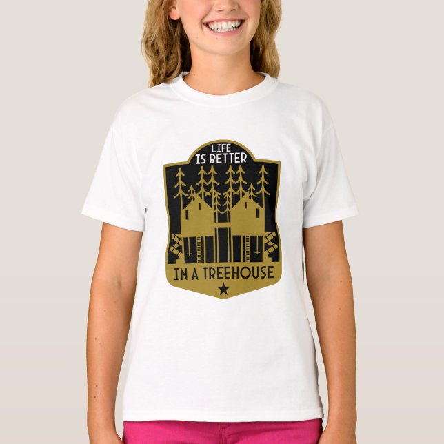 Treehouse Apparel And Decor T-Shirt (Front)