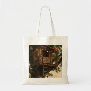 Treehouse Except Today Funny Tote Bag