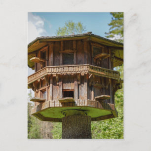 TREEHOUSE FANCY TREE HOUSE POSTCARD