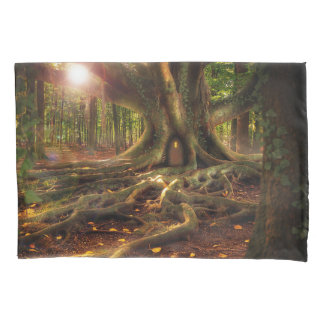 Treehouse Fantasy Forest pillowcase