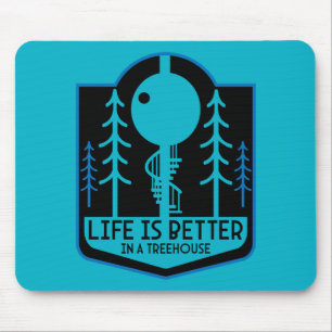 Treehouse Homes Mouse Mat