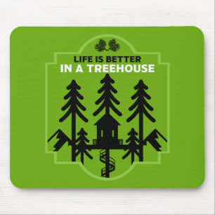 Treehouse Kids Back To School Mouse Mat