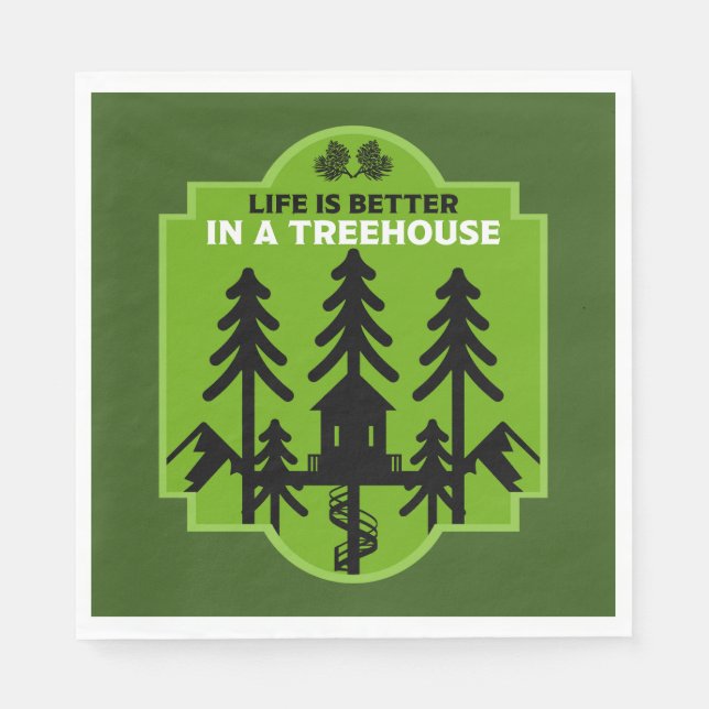 Treehouse Living Napkin (Front)