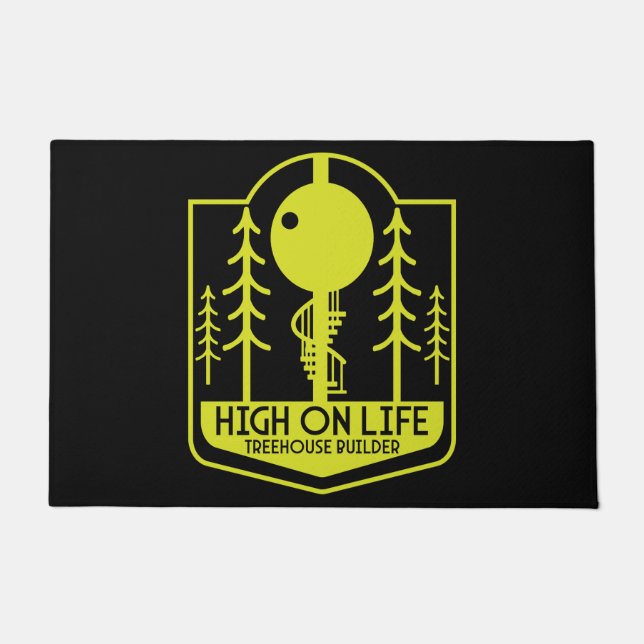Treehouse Master Builder Doormat (Front)