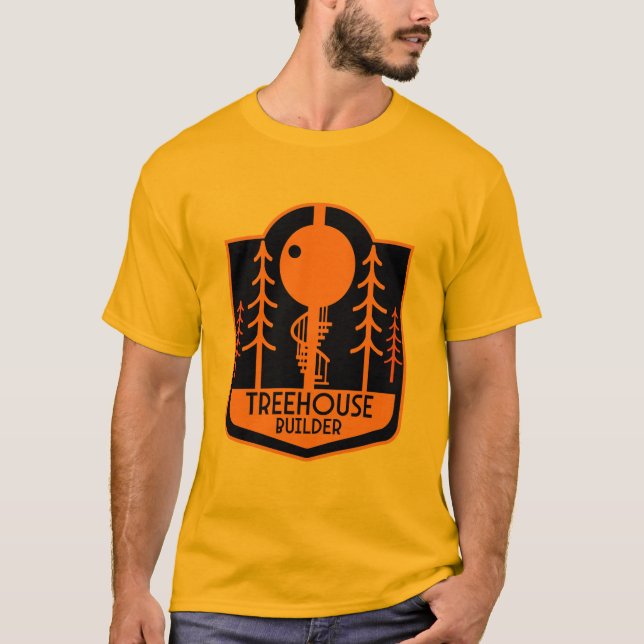 Treehouse Master Builder T-Shirt (Front)
