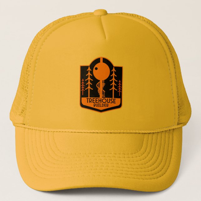 Treehouse Master Builder Trucker Hat (Front)