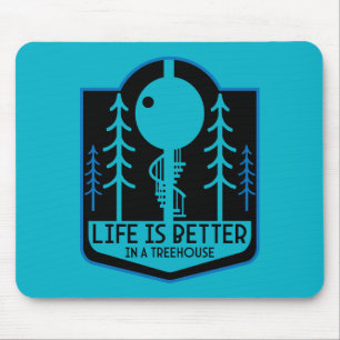 Treehouse Owners Mouse Mat