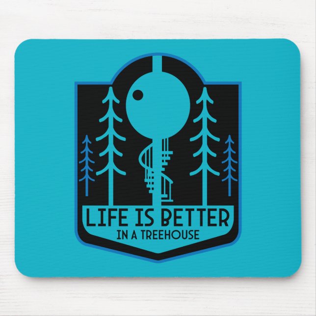 Treehouse Owners Mouse Mat (Front)