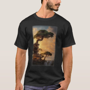 Treehouse Pirate Ship Pirate Of The Caribbean Anim T-Shirt