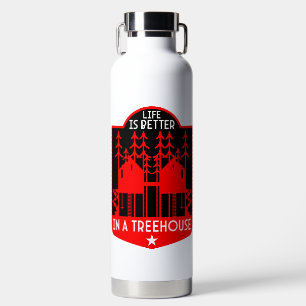 Treehouse Playhouse Gifts And Apparel Water Bottle