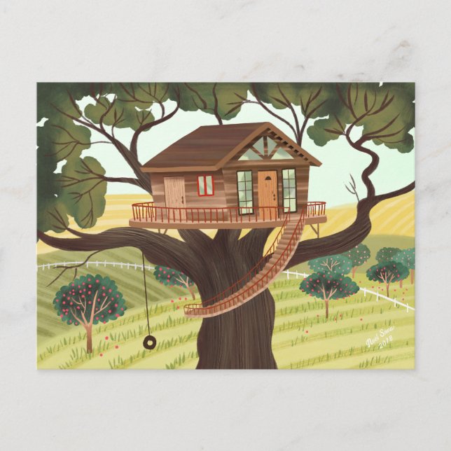 Treehouse  postcard (Front)