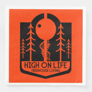 Treehouses Back To School Napkin