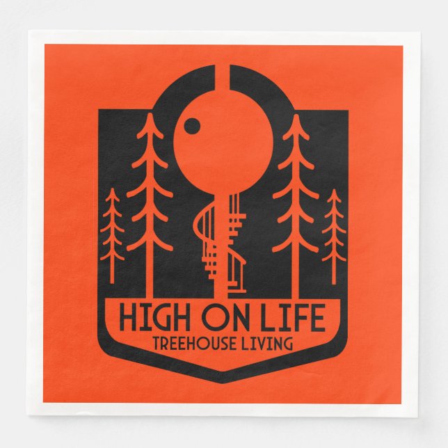 Treehouses Back To School Napkin (Front)