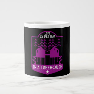 Treehouses Large Coffee Mug