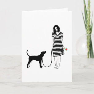 Treeing Walker Coonhound Card