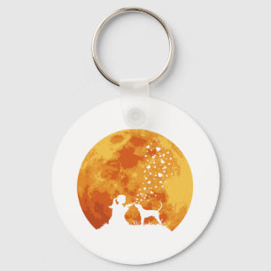 Treeing Walker Coonhound Key Ring