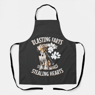Treeing Walker Coonhound Lover Dog Owner Blasting Apron