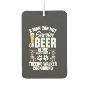 Treeing Walker Coonhound Owner Also Needs Car Air Freshener