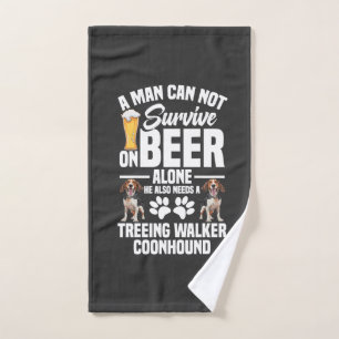 Treeing Walker Coonhound Owner Also Needs Hand Towel