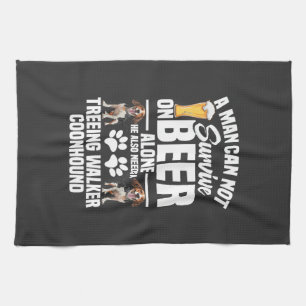 Treeing Walker Coonhound Owner Also Needs Tea Towel