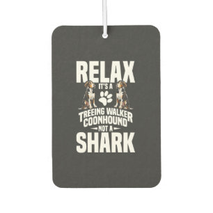 Treeing Walker Coonhound Owner Puppy Relax It�s Car Air Freshener
