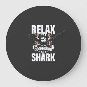Treeing Walker Coonhound Owner Puppy Relax It�s Large Clock