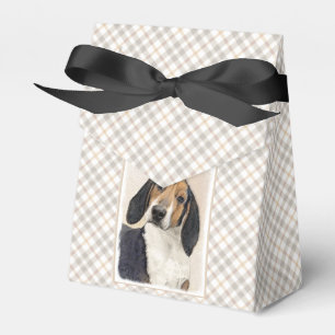 Treeing Walker Coonhound Painting - Original Art Favour Box
