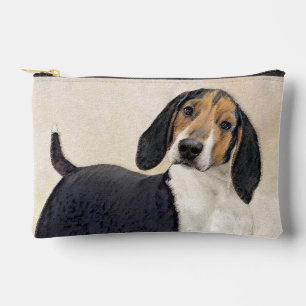 Treeing Walker Coonhound Painting Original Dog Art Accessory Pouch