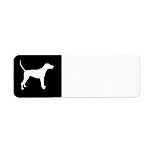 treeing walker coonhound white silo