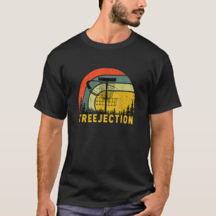Treejection Tree Disc Golf Ultimate-Frisbee Golfer T-Shirt
