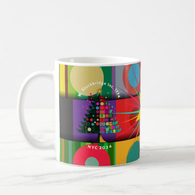 Treemazing Stockbridge 2024 Colourful Memorial Mug (Left)