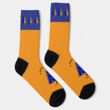Treemazing Stockbridge 2024 Memorial Socks ORANGE
