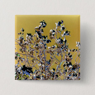 TREES 15 CM SQUARE BADGE